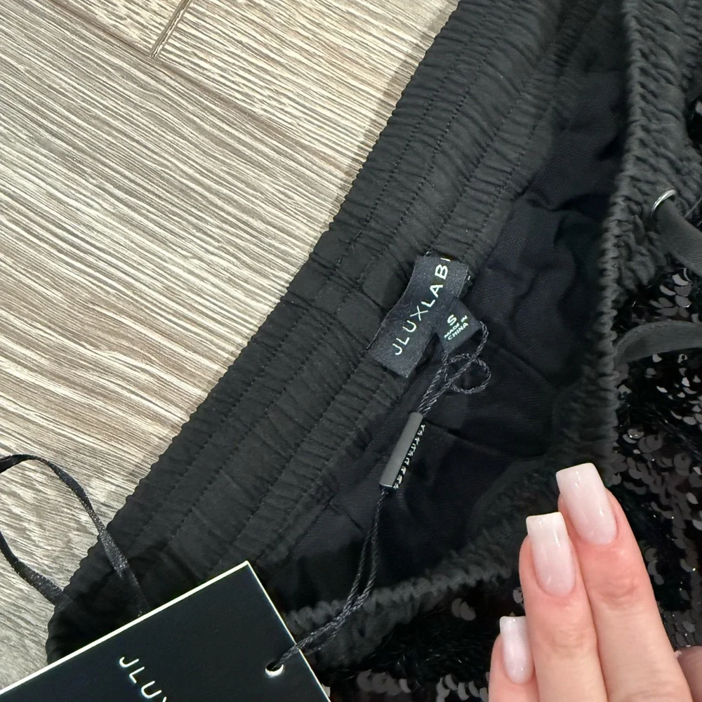 Jlux label sequin joggers - Picture 2 of 2